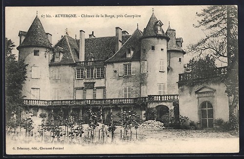 Cpa courpière château - château, de