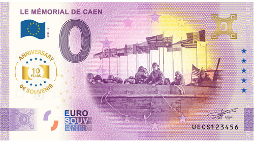 Billet souvenir 2025 - billet,