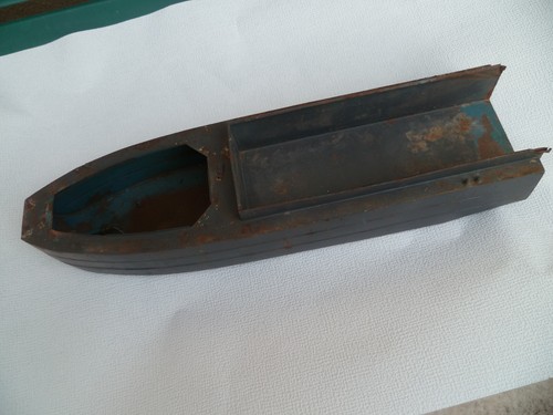 Jouet ancien barge - jouet,