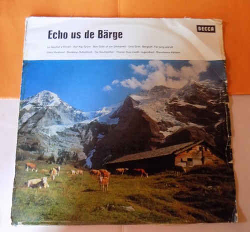 Vinyle 33t echo bärge - 33t, de