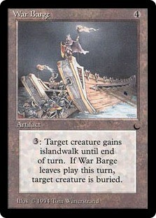 Magic mtg war barge the - magic,