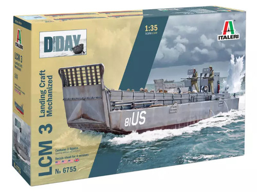 Italeri barge débarquement - italeri,